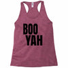 boo yah Racerback Tank