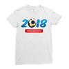 world cup russia 2018 Ladies Fitted T-Shirt