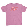 c'est la vie neon slogan Youth Tee