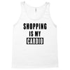 shopping is my cardio !! t shirt  shopping is my cardio graphic  t,,, Tank Top