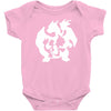 charmander charmeleon charizard pokemon graphic Baby Onesie