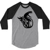 fangs dragon 3/4 Sleeve Shirt