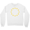EU Stars Europe, European Union Flag, Symbol, Sign Crewneck Sweatshirt