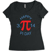 happy pi day Women's Triblend Scoop T-shirt