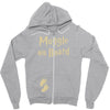muggle on board maternity Zipper Hoodie