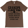 I Love You Grandpa T-Shirt