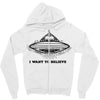 i want to believe Zipper Hoodie