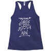 manners maketh man Racerback Tank