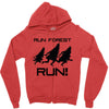 run forest run Zipper Hoodie