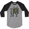 i (turtle) ny 3/4 Sleeve Shirt