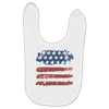 us flag Baby Bibs