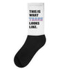 This is What Trans Looks Like Socks