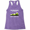 the mountains are calling Racerback Tank