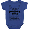 vintage 1986 a star was born aged perfection Baby Bodysuit