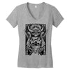 samurai stormtrooper Women's V-Neck T-Shirt
