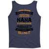 Super Cool Nana Of A Freaking Awesome Granddaughter Tank Top
