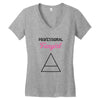 Professional Fangirl Women's V-Neck T-Shirt