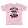 Super Cool Pop Pop Of A Freaking Awesome Grandson Toddler T-shirt