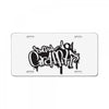 art ground License Plate