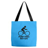 pump tires not gas earth friendly green living cool nerd geek shirt t Tote Bags