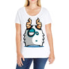 monster Ladies Curvy T-Shirt