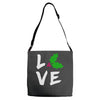 love christmas trending Adjustable Strap Totes