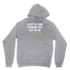 i gave up thinking Hoodie