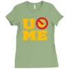 u c me john cena Ladies Fitted T-Shirt