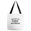 will run for ice cream Tote Bags