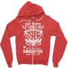 Life After Death Mess With My Daughter Zipper Hoodie