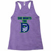 she wants the d seattle Racerback Tank