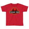 Jurassic Park Parody Stranger Things Toddler T-shirt