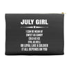 Super July Girl Accessory Pouches
