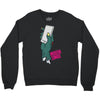 modern zombie Crewneck Sweatshirt