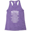 You Might Be A Mechanic If Racerback Tank