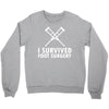 I Survived Foot Surgery Crewneck Sweatshirt