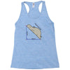 hypotenuse math humor Racerback Tank
