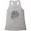 skull triangle Racerback Tank