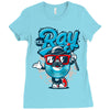 mr.blu ray Ladies Fitted T-Shirt