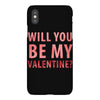 will you be my valentine iPhoneX
