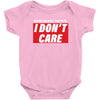 Breaking News i Don't Care Baby Bodysuit
