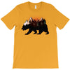 Bear Adventure With Roses T-Shirt