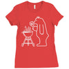 bear grills Ladies Fitted T-Shirt