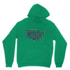 periodic table of the states Unisex Hoodie