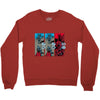 rock, paper, dragon Crewneck Sweatshirt