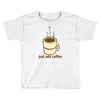funny retro coffee Toddler T-shirt
