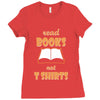 humor book t shirt Ladies Fitted T-Shirt