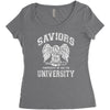 saviors university Women's Triblend Scoop T-shirt