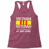 vietnam veteran Racerback Tank