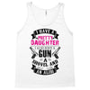 I Have A Pretty Daughter Gun A Shovel And An Alibi Tank Top